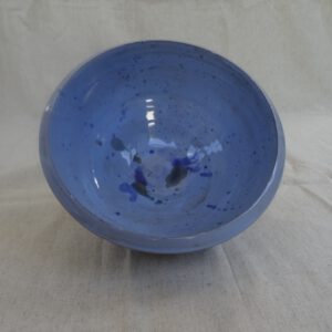 Schaal lichtblauw met spetter