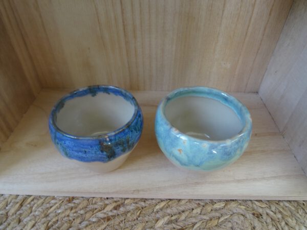 Koffie kopjes (set van 2) met druiprandje